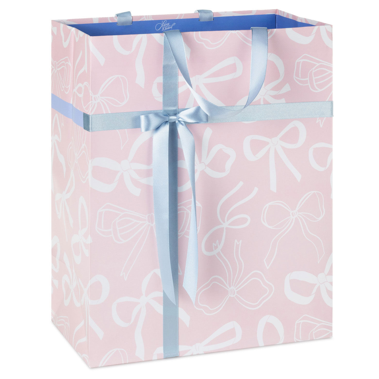 13" Lacey Chabert Collection Bows on Pink Large Gift Bag