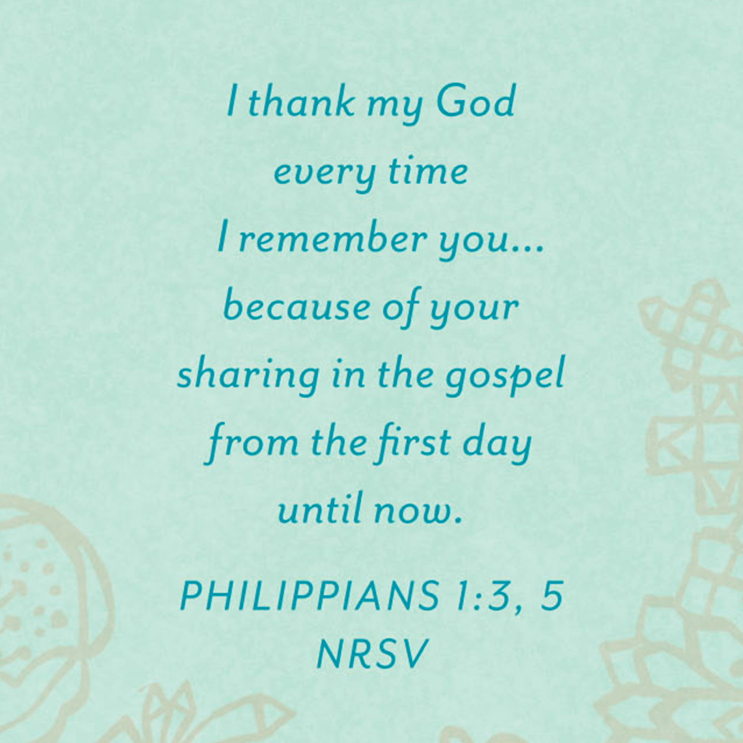 Couple Holding Hands Clergy Appreciation Card for Both Sentiment image number 3