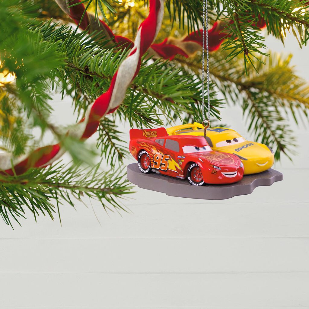 Disney Pixar Cars 3 Lightning Mcqueen And Cruz Ramirez Ornament