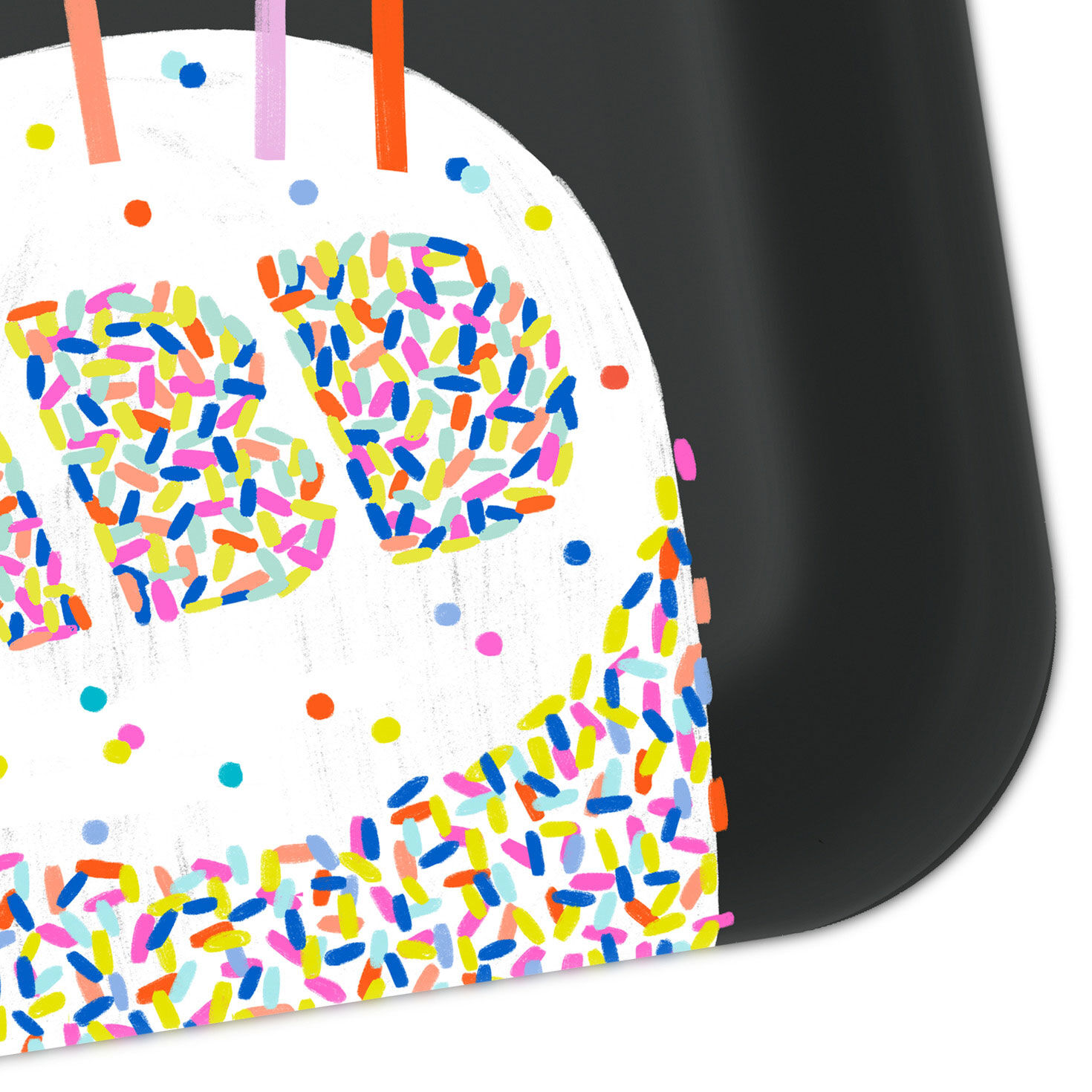 "HBD" Cake Dessert Plates, Pack of 8, , large image number 6