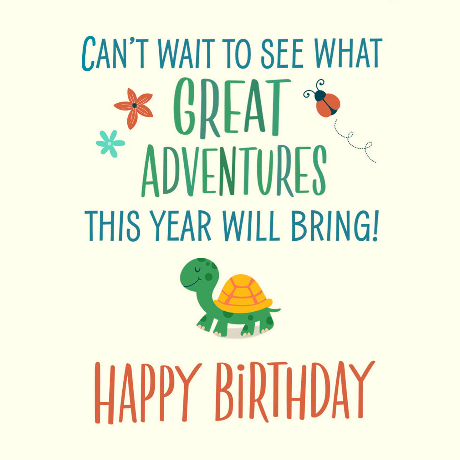 Love Your Wild Spirit Birthday Card for Granddaughter for only USD 2.99 | Hallmark