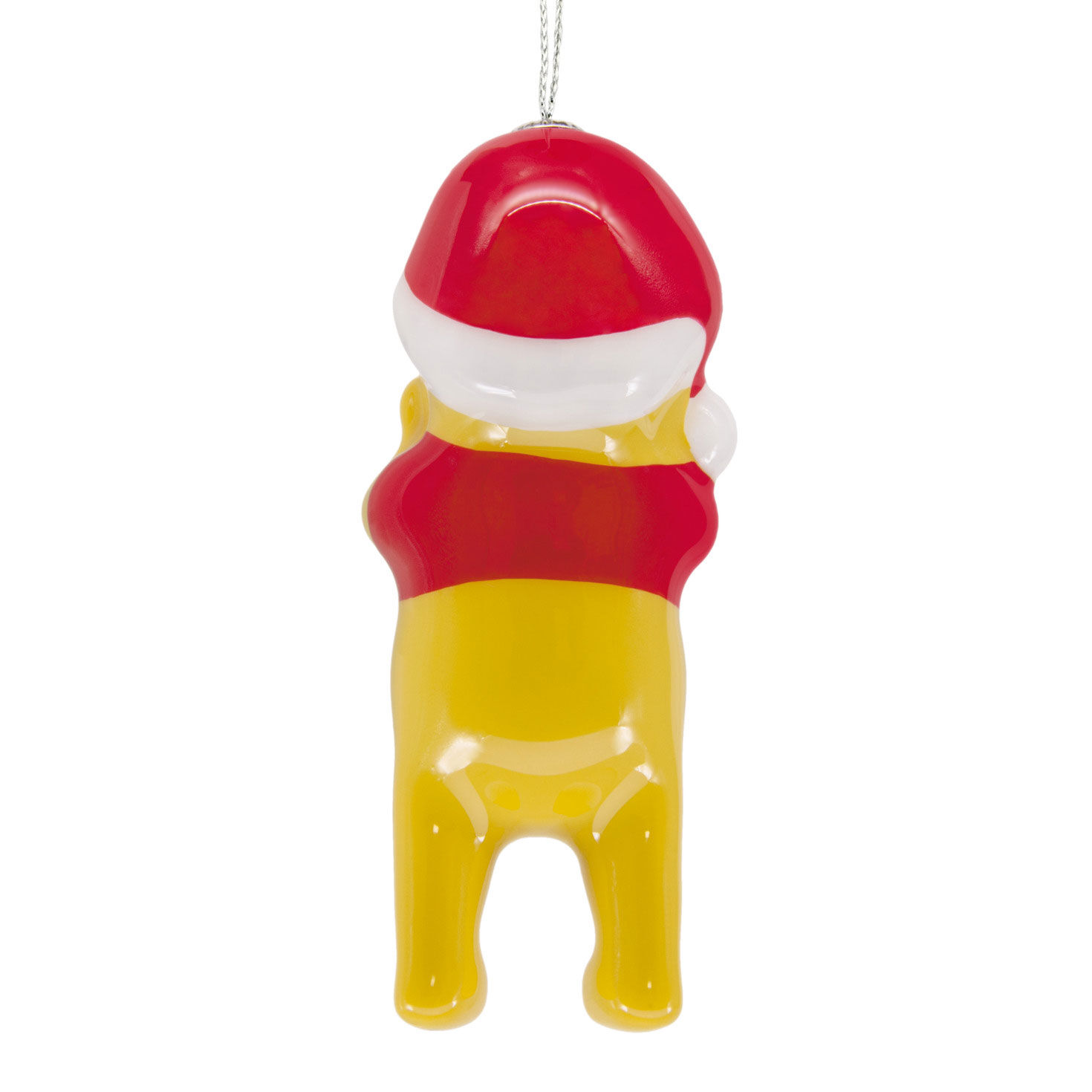 Disney Winnie the Pooh in Santa Hat Shatterproof Hallmark Ornament for only USD 9.49 | Hallmark