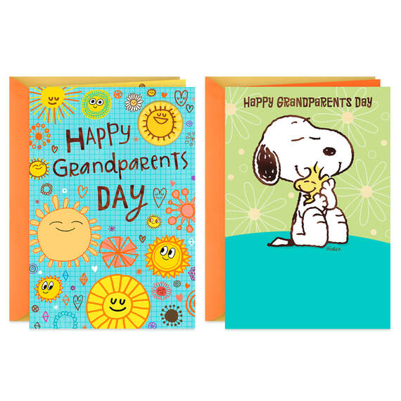 Hallmark Hugs and Smiles Grandparents Day Cards Assortment