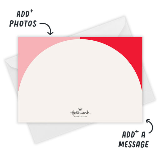 Bright Peeks Flat Holiday Photo Card, 
