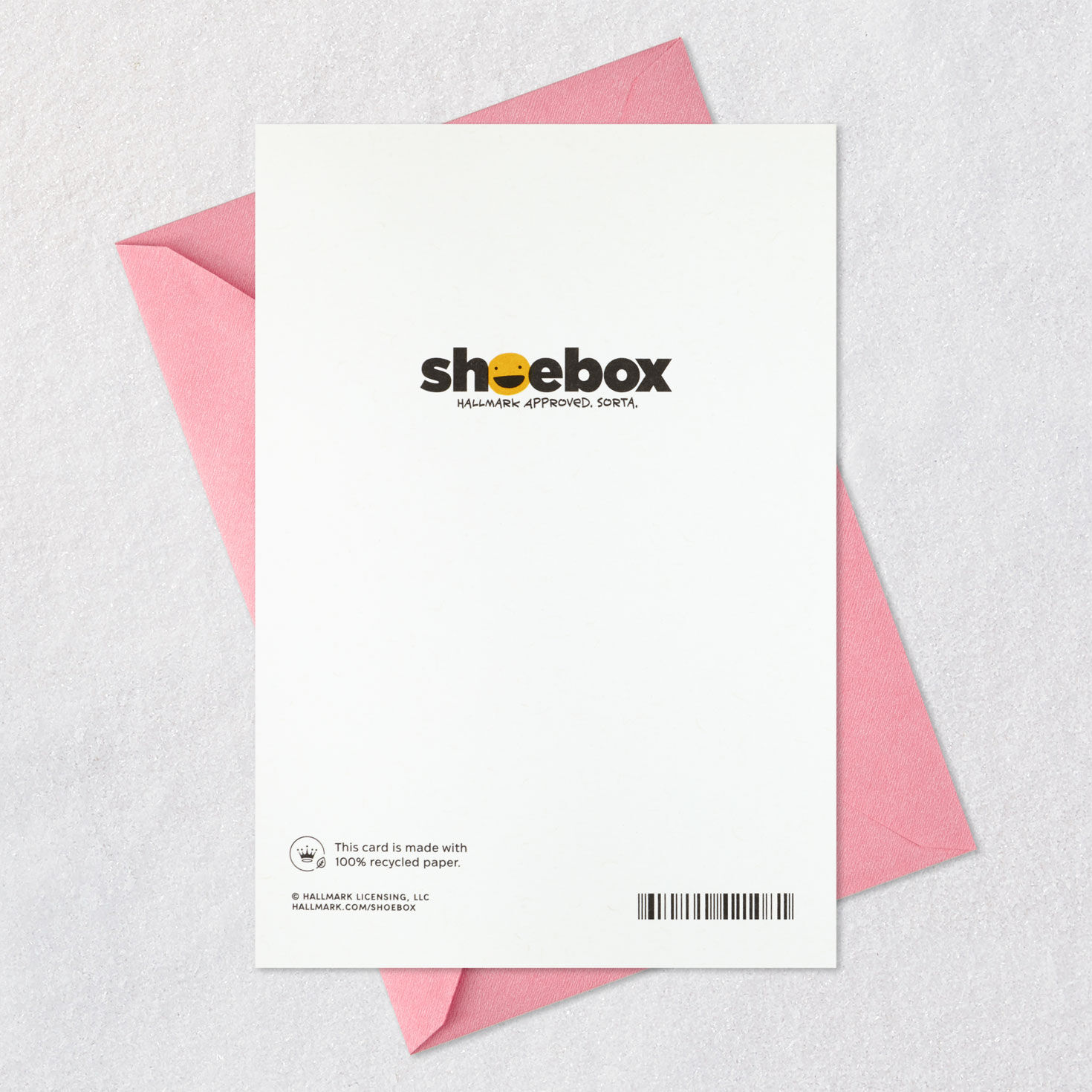 Collapsed Cake Funny Birthday Card Card Back with Envelope image number 7