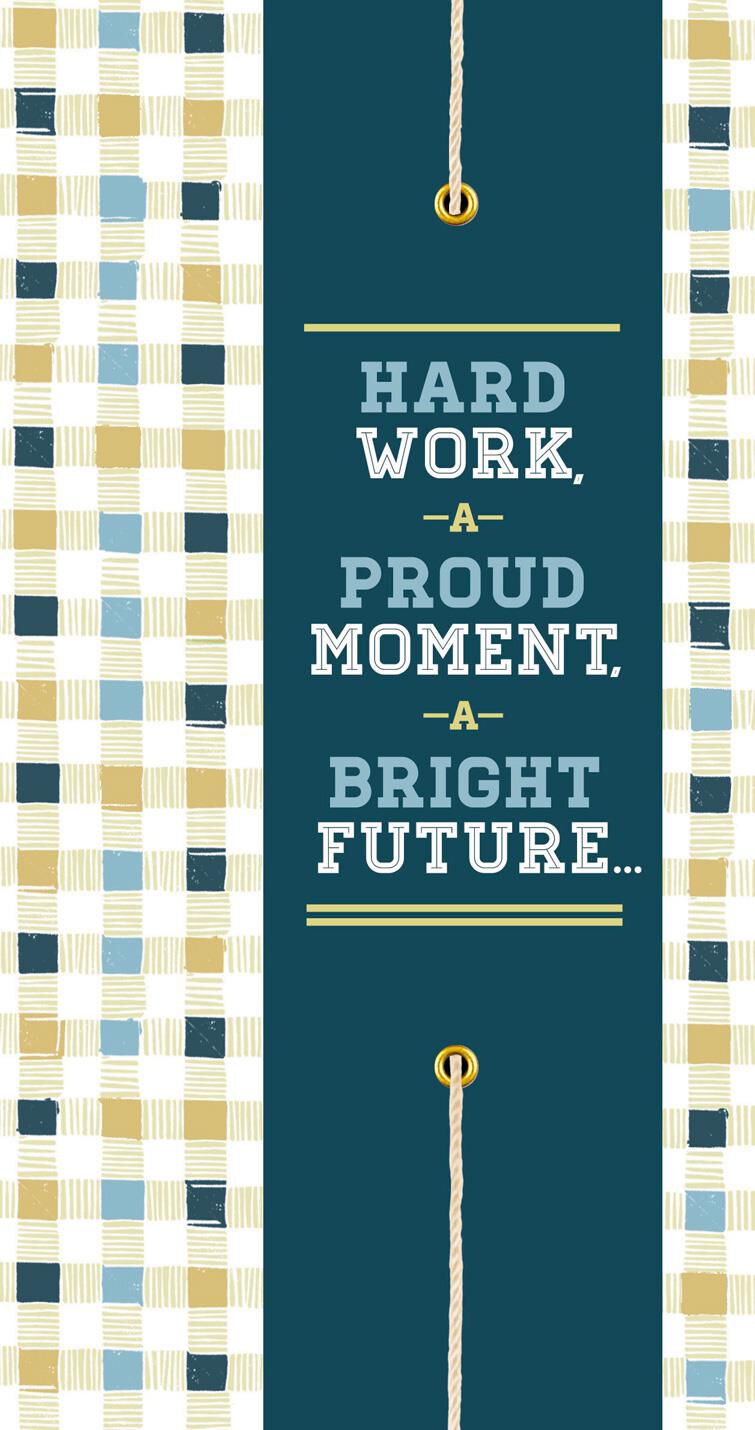 All Your Hard Work Money Holder Bar/Bat Mitzvah Card