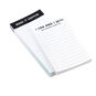 Black and White Zig-Zag Memo Pad and Pencil Caddy fronts image number 2
