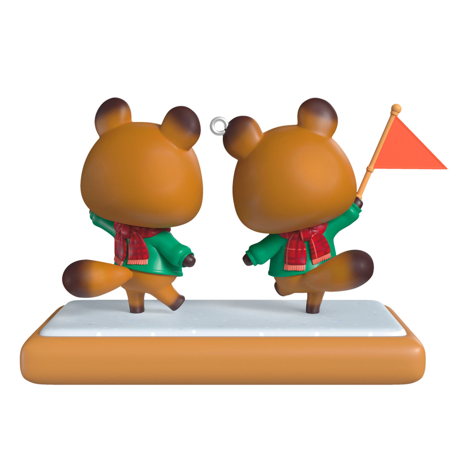 Animal Crossing Timmy and Tommy Keepsake Ornament Back image number 6