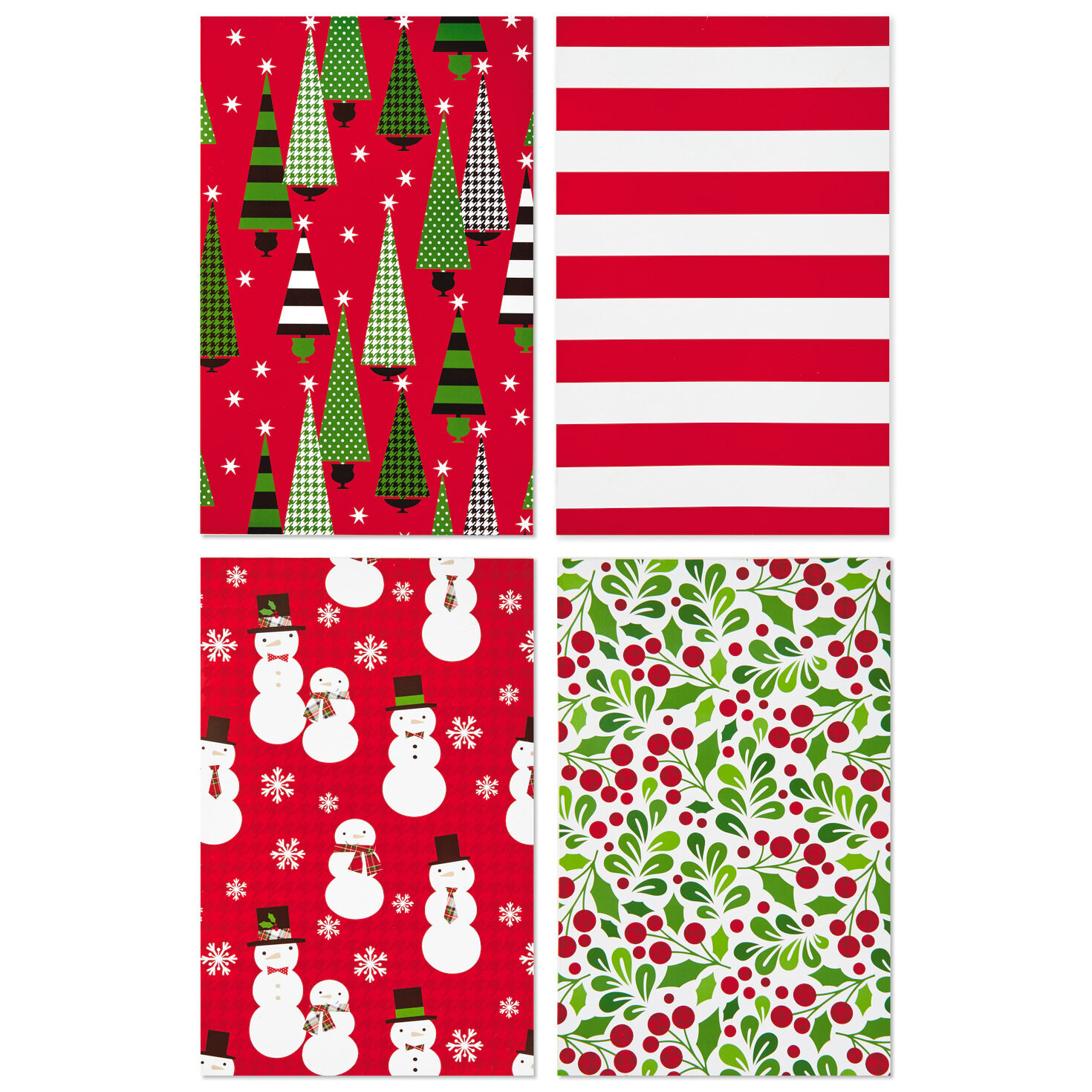 Assorted 12-Pack Designed Christmas Shirt Boxes  image number 4