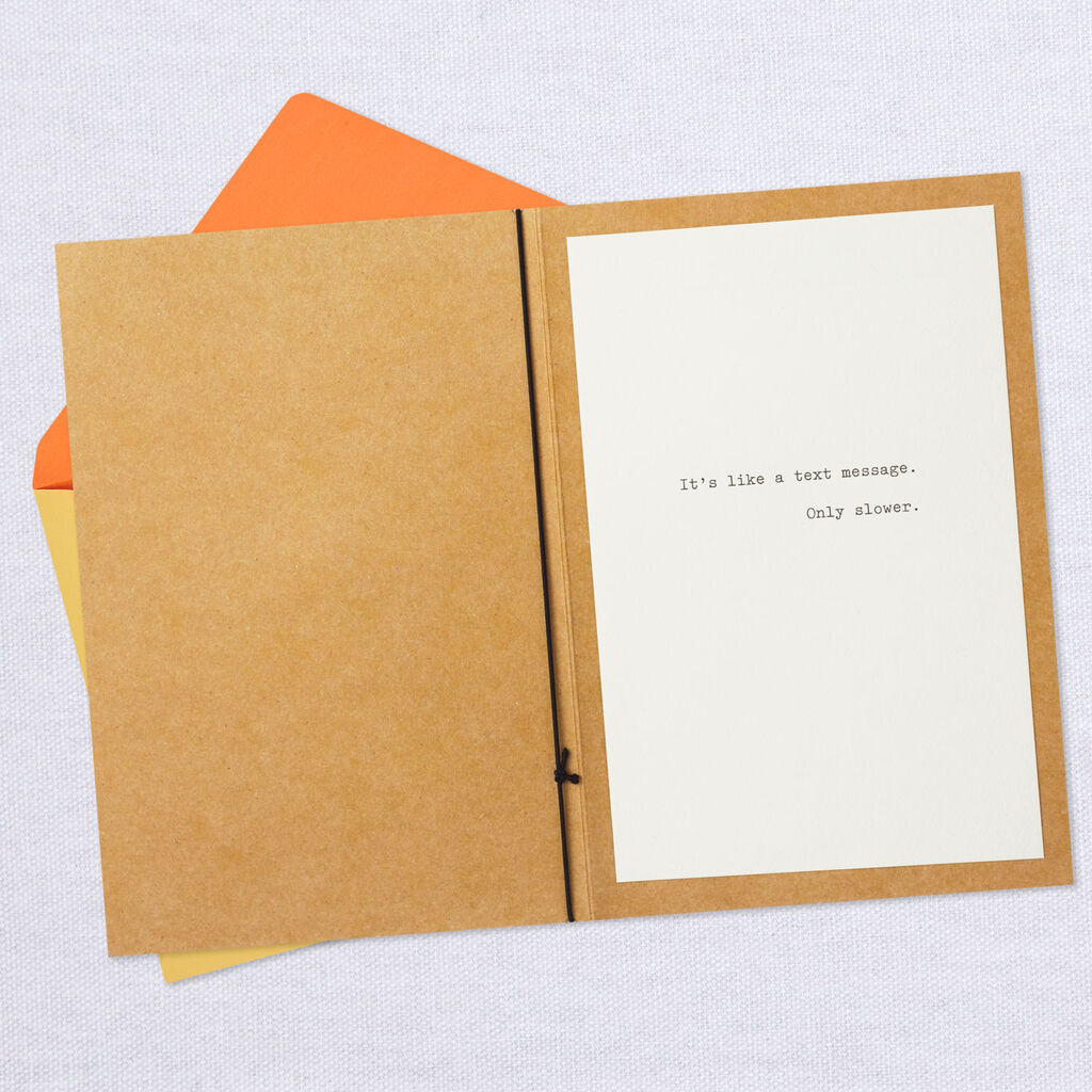 It S Like A Text Message Birthday Card Greeting Cards Hallmark