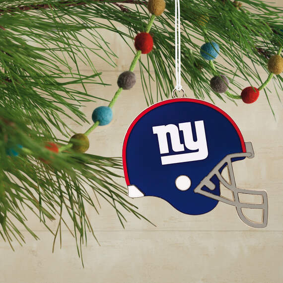 NFL New York Giants Football Helmet Metal Hallmark Ornament, , large image number 2
