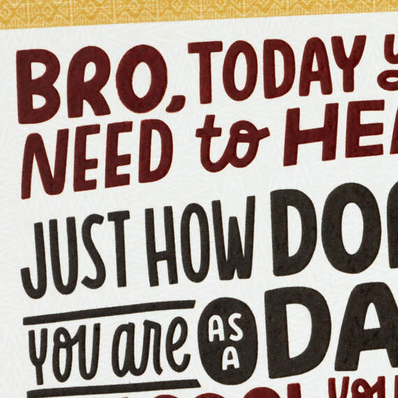 You Are One Dope Dad Father's Day Card for Brother, , large image number 4