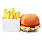 Better Together Burger and Fries Magnetic Plush, 5", , large image number 3