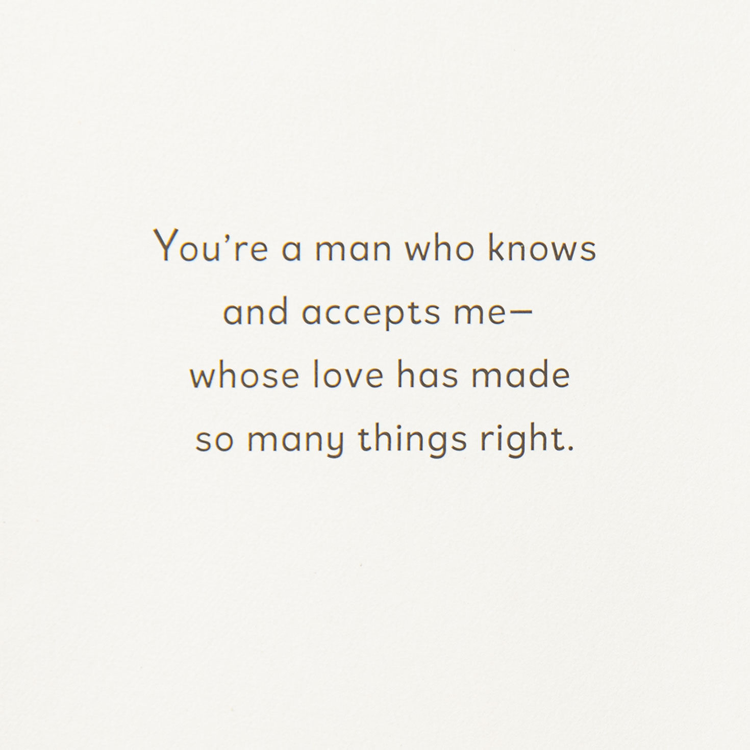 Winter Scenes With Ribbon Husband Christmas Card Sentiment image number 2