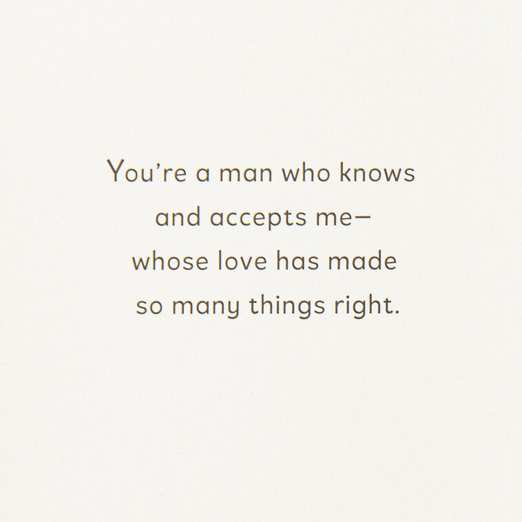 Winter Scenes With Ribbon Husband Christmas Card Sentiment image number 2