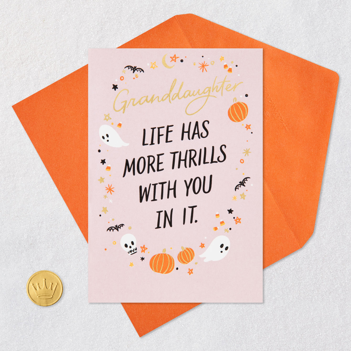 Granddaughter, Life Has More Thrills With You Halloween Card for only USD 2.99 | Hallmark