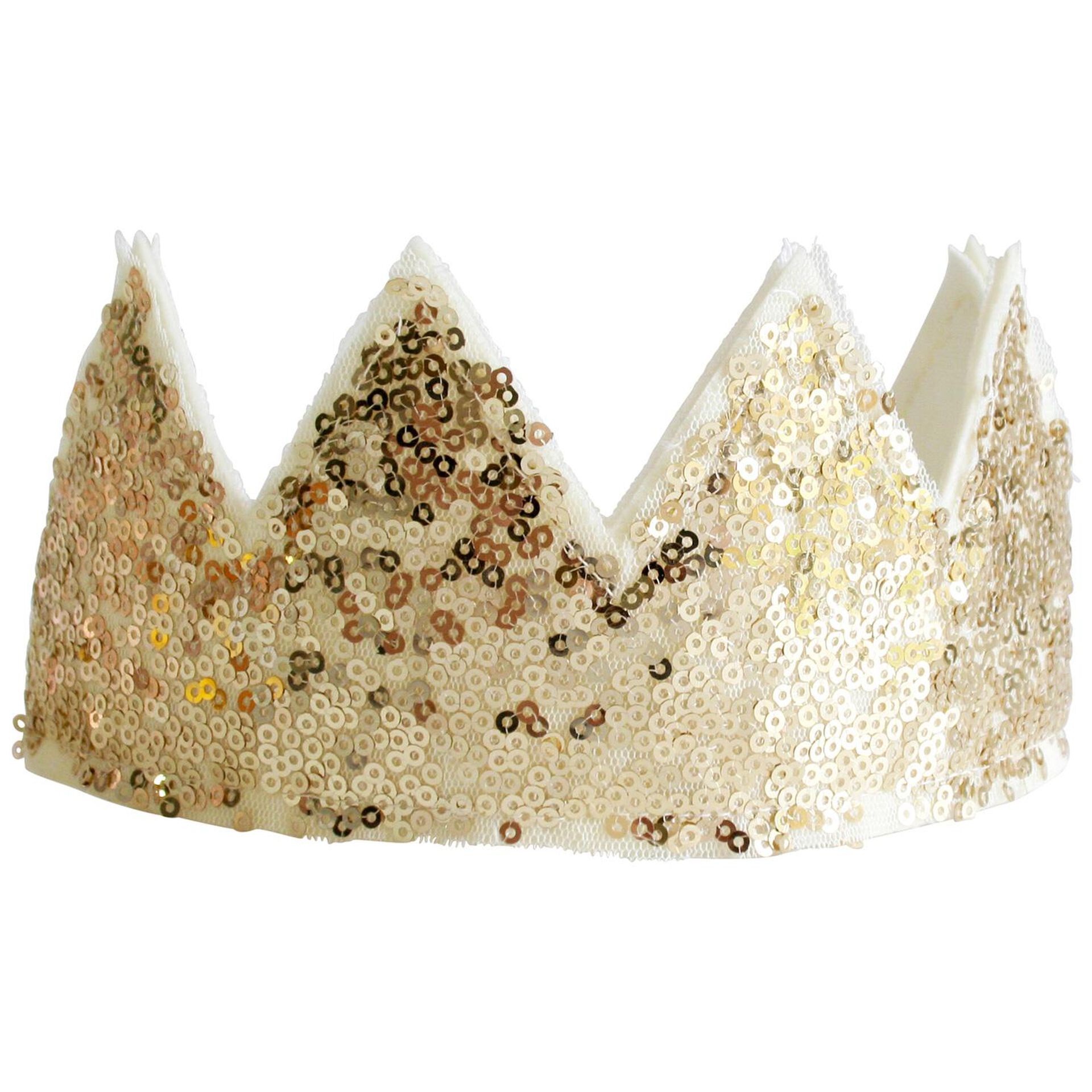 Gold Sequined DressUp Crown Dolls & Pretend Play Hallmark