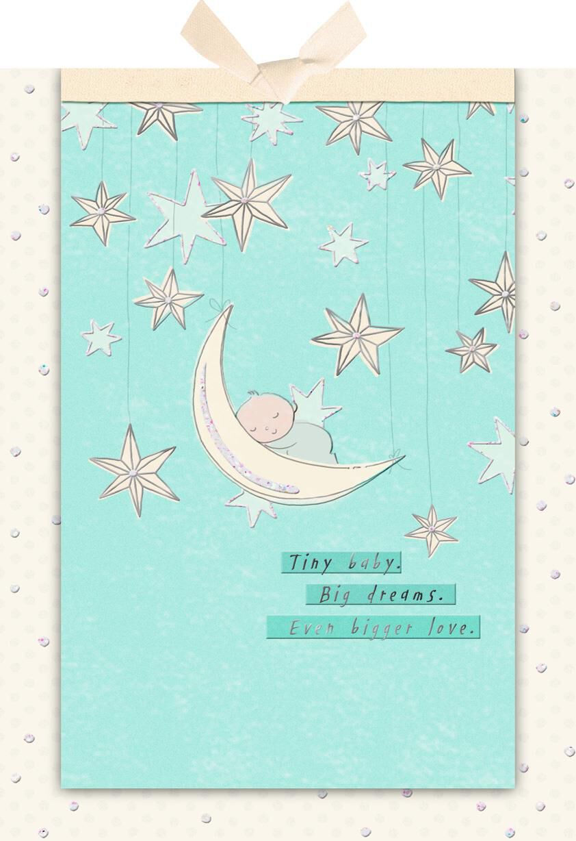 Big Dreams Bigger Love New Baby Card
