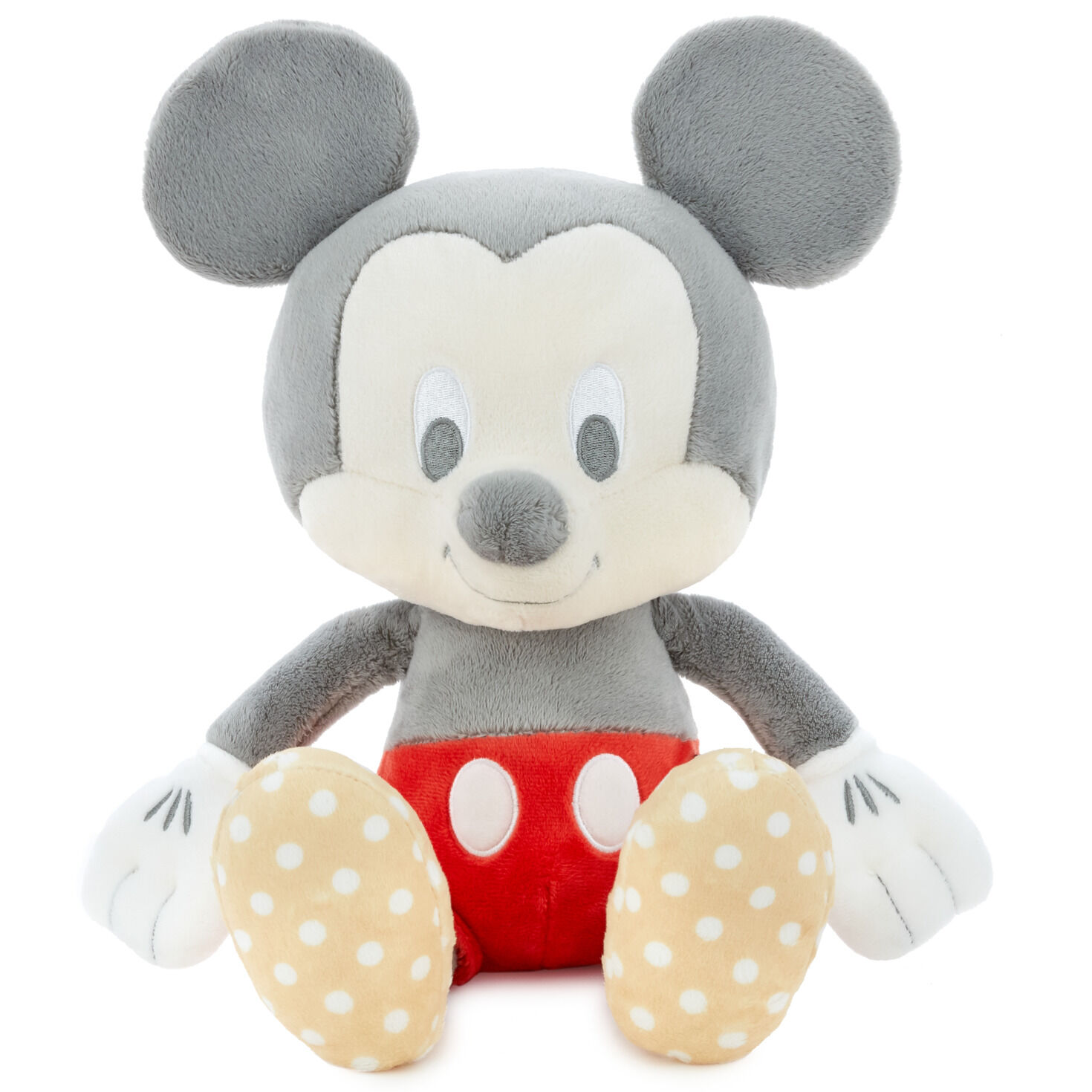Disney Mickey Mouse Small Baby Stuffed Plush 10" Child Kid Toy Animal Gift 