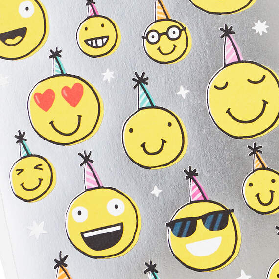 Have a Nice Birthday Smiley Faces Funny Birthday Card, , large image number 4