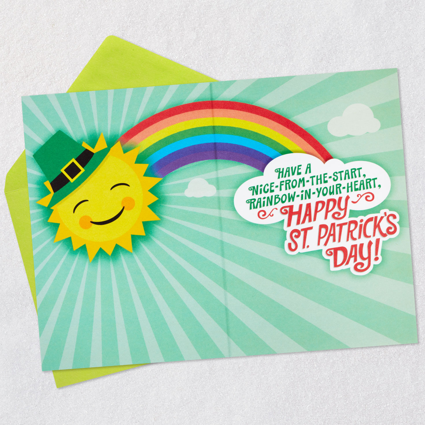Rainbow and Pot of Gold for Someone Special St. Patrick's Day Card, , large image number 3
