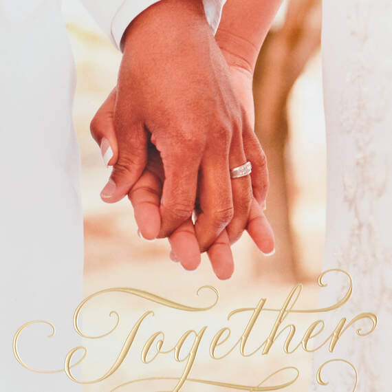 You Belong Together Wedding Card, , large image number 5