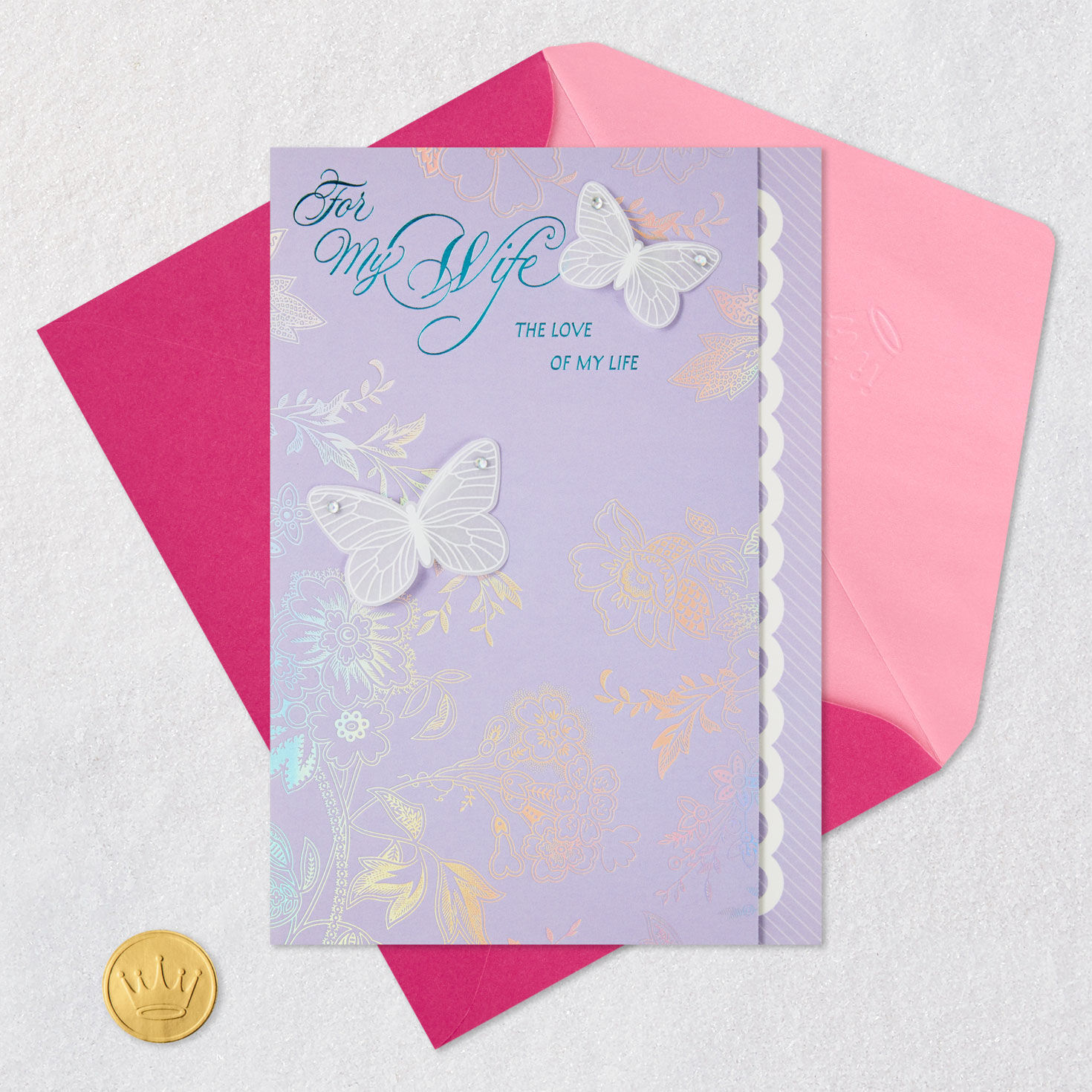 You're the Love of My Life Mother's Day Card for Wife, , large image number 6