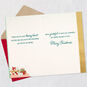 Elegant Tree on Green Christmas Card for Grandma Open card with envelope image number 4