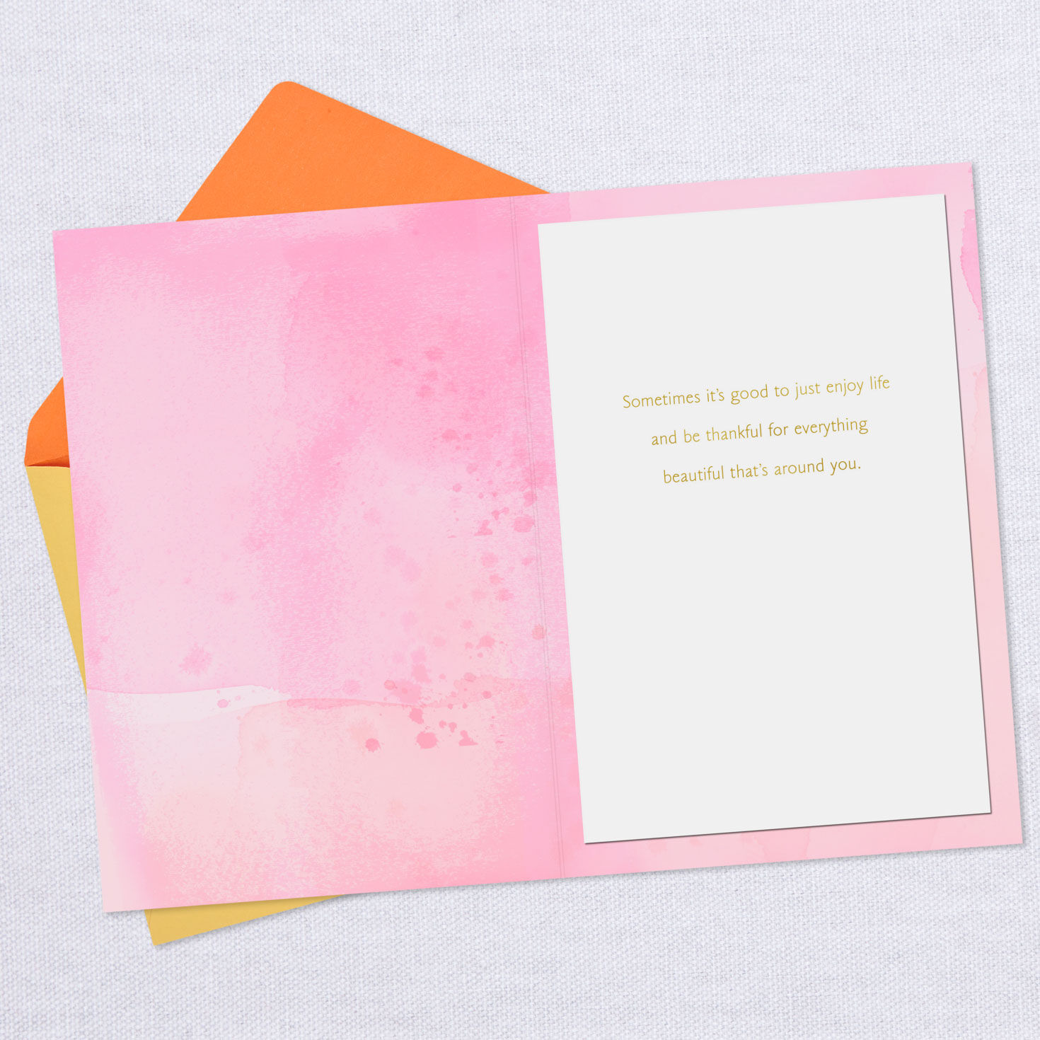 Marjolein Bastin Happy Day Water Lilies Birthday Card, , large image number 3