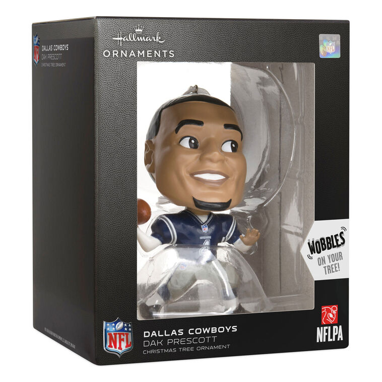 NFL Dallas Cowboys Dak Prescott Bouncing Buddy Hallmark Ornament, , large image number 4