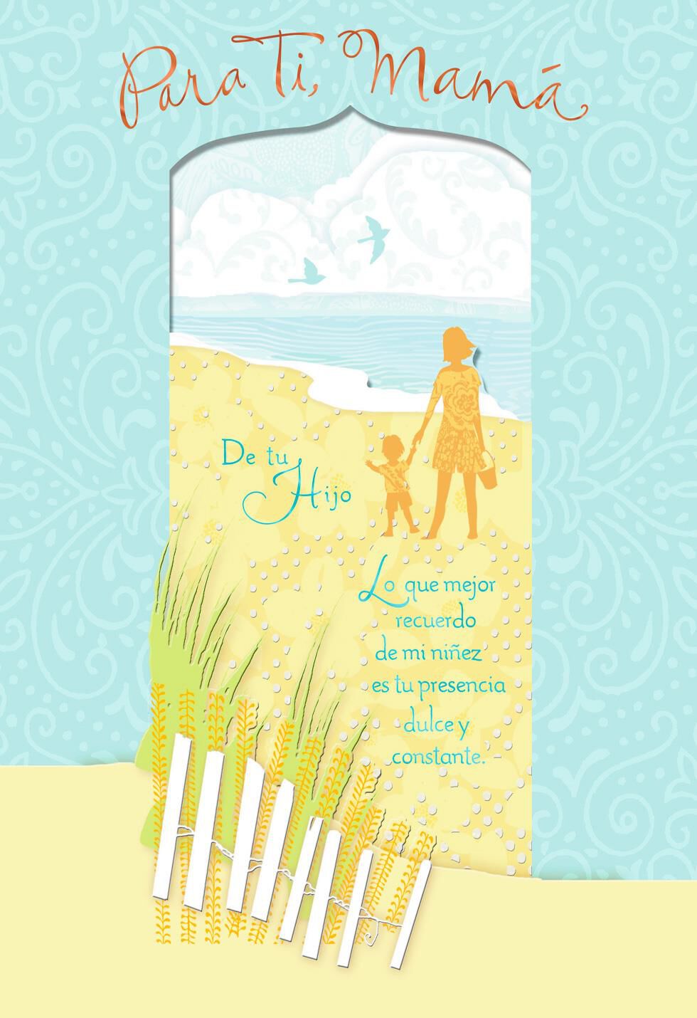 Memories Spanish-Language Mother's Day Card From Son