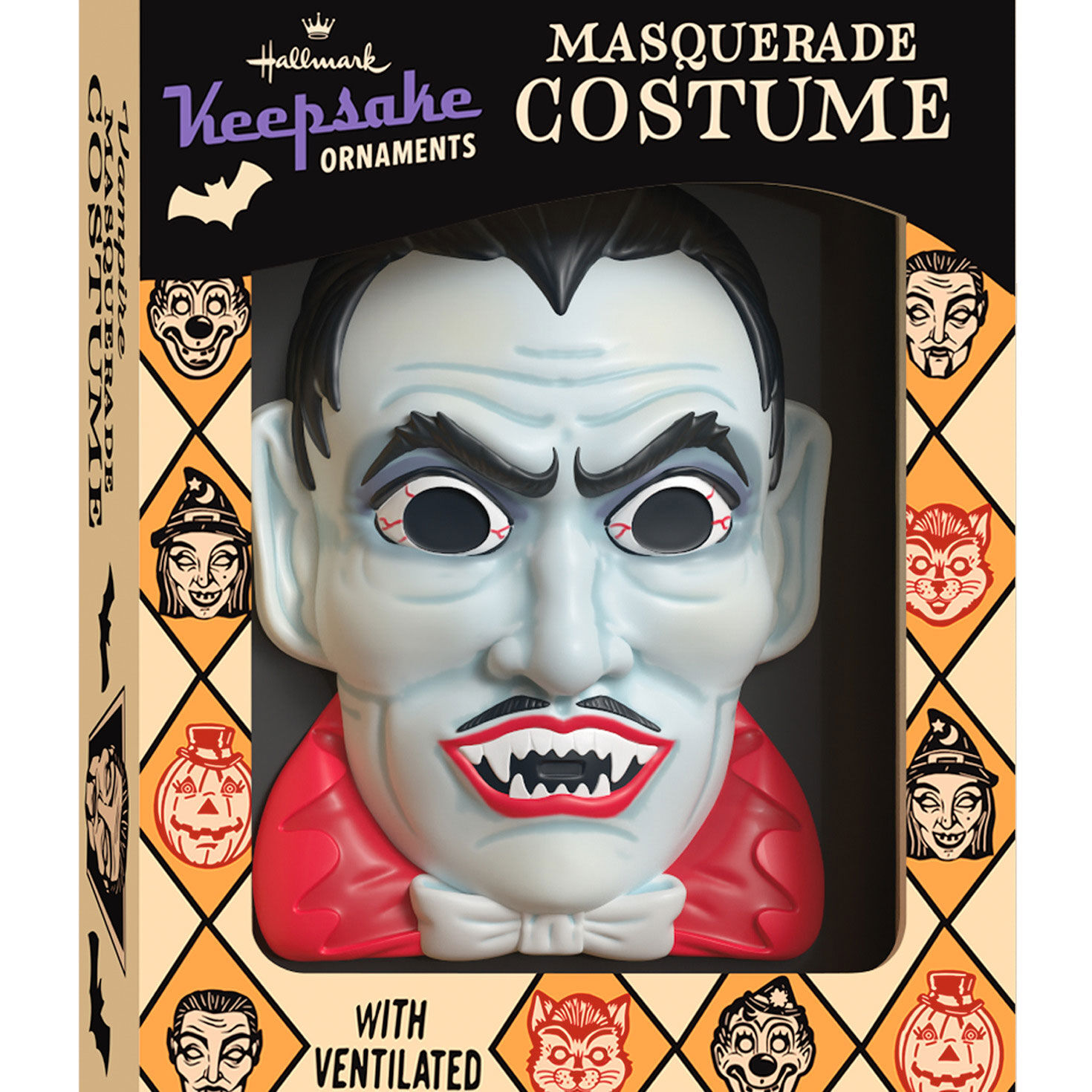 Masquerade Costume Vintage Keepsake Ornament  image number 3