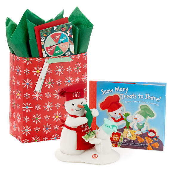 Cookie Time Singing Stuffed Animal and Book Kids Christmas Gift Set, , large image number 1