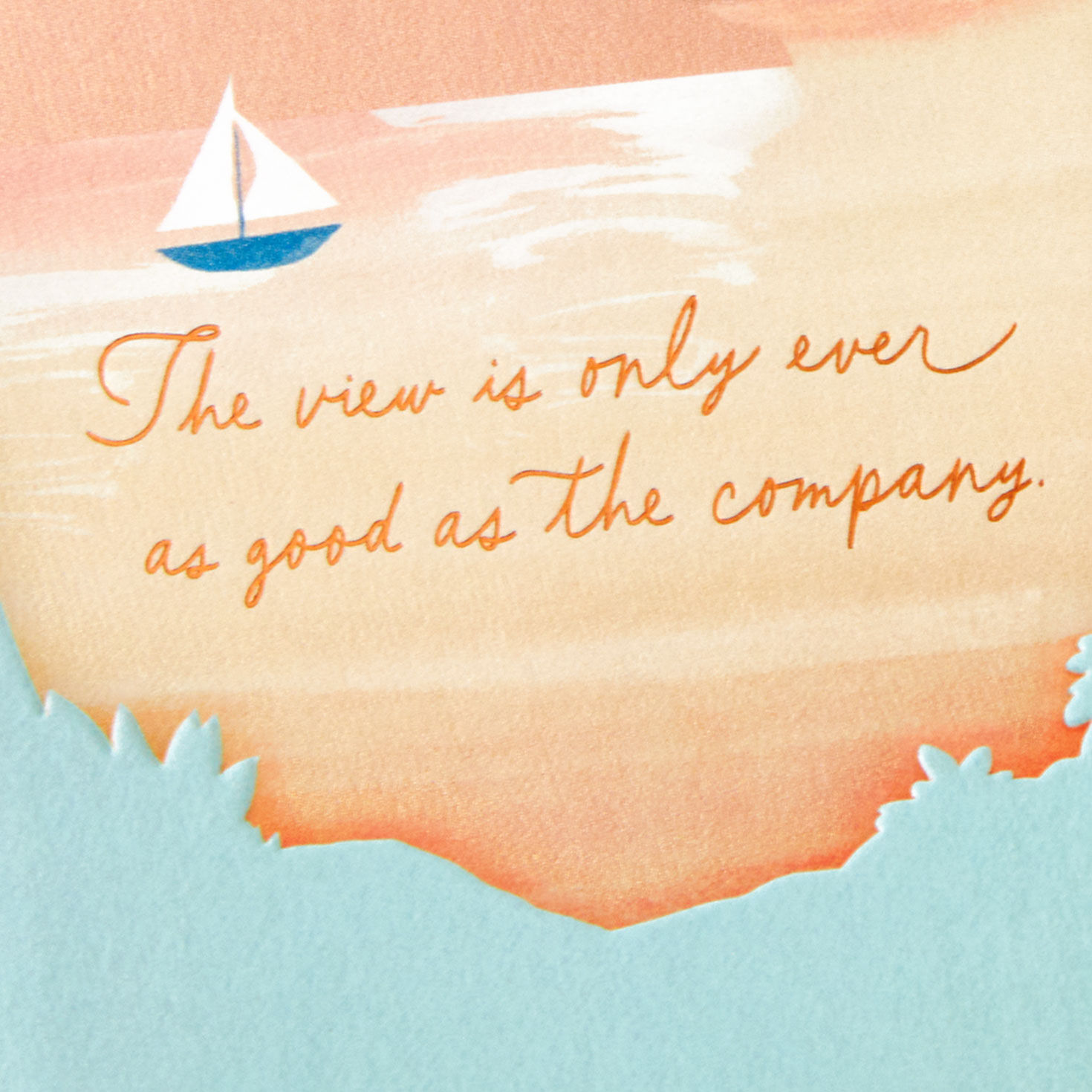 Wishing You the Good Life Side by Side Anniversary Card, , large image number 4