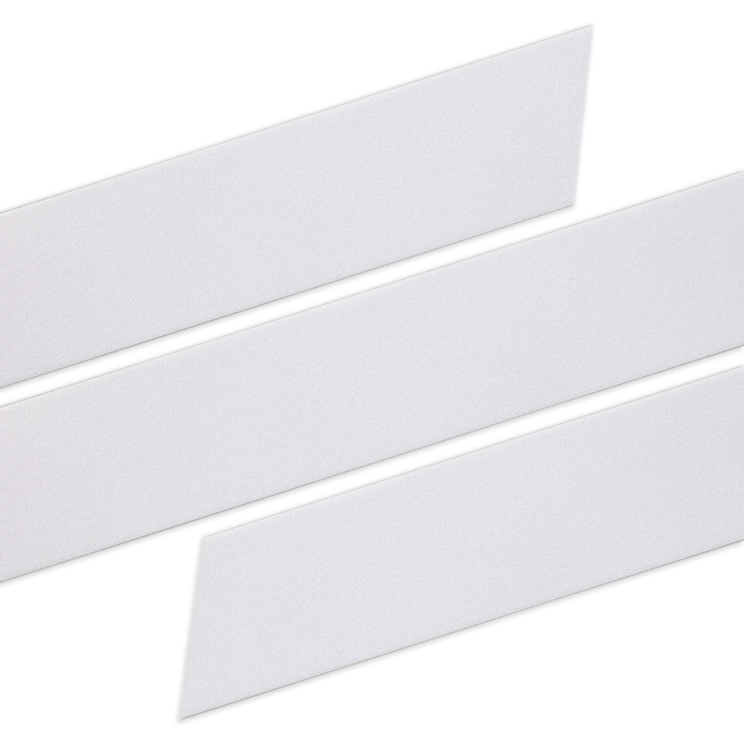 Wide White Velvet Christmas Ribbon upclose view image number 4