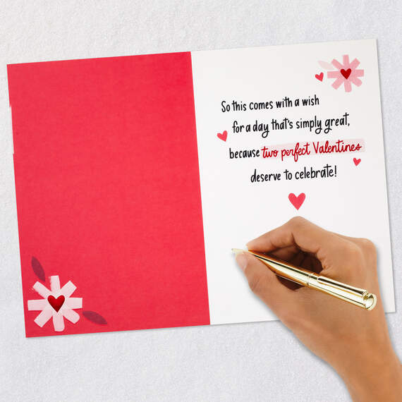 Two Perfect Valentines Valentine's Day Card for Daughter and Husband, , large image number 6