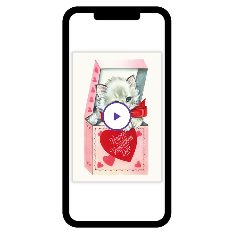 Purr-fect Cutie Valentine's Day eCard