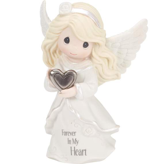 Precious Moments Forever in My Heart Angel Memorial Figurine, 4.75" H