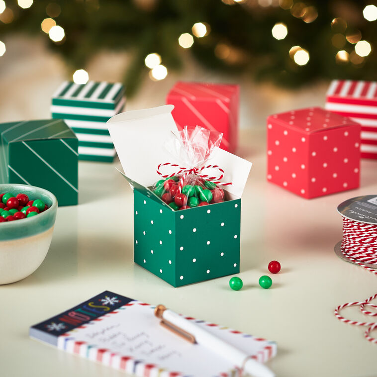 Joy to You 3-Pack Christmas Gift Boxes, Assorted Sizes and Designs