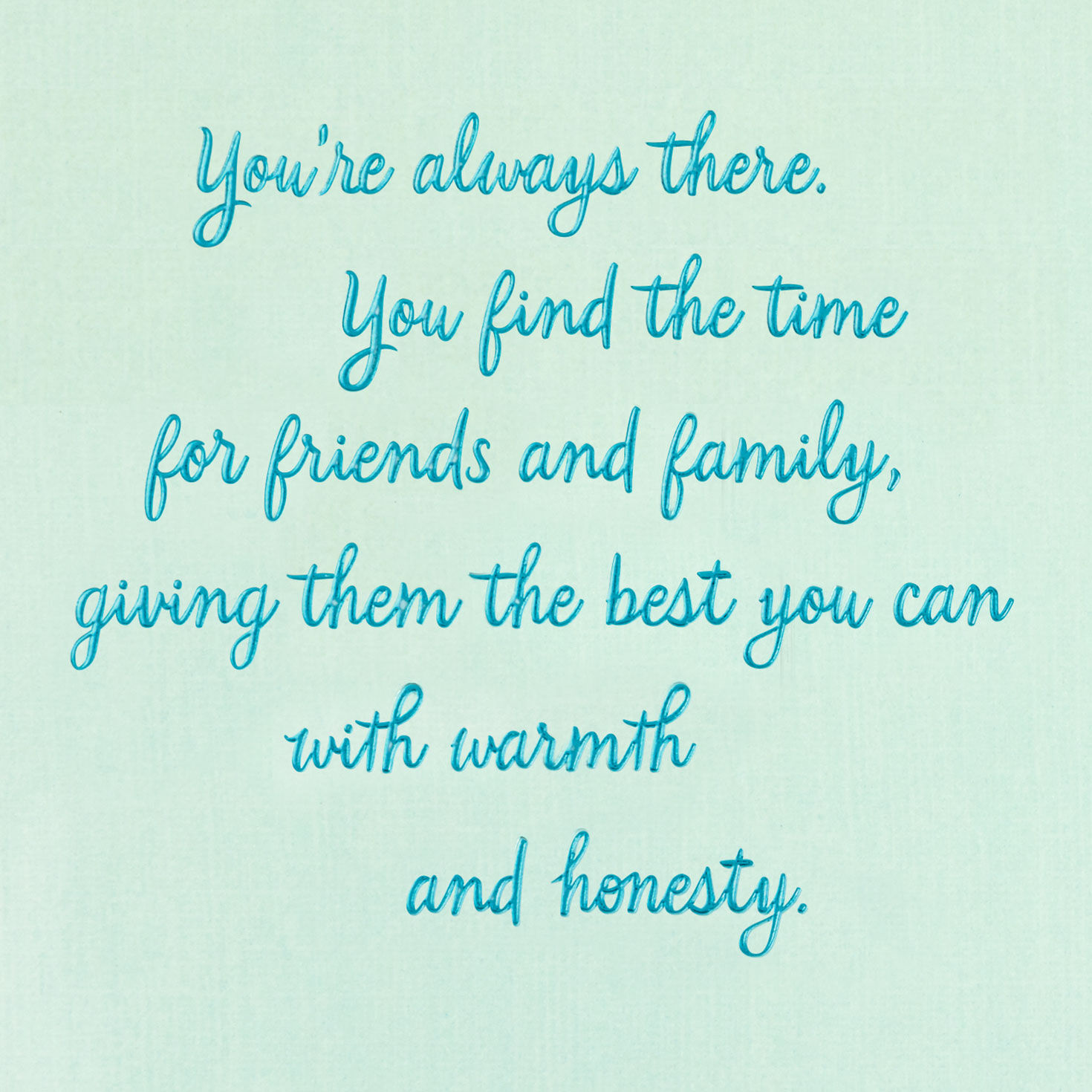 Blue and Green Abstract Son Father's Day Card Sentiment image number 2