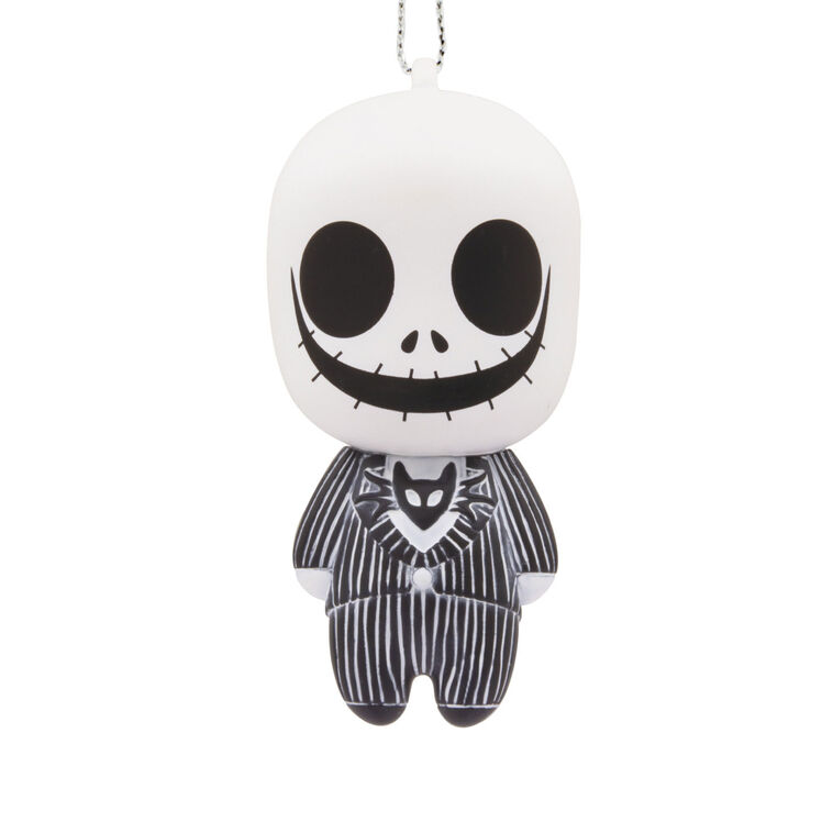 Disney Tim Burton's The Nightmare Before Christmas Jack Skellington Shatterproof Hallmark Ornament