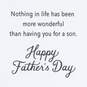 Great Sons Become Great Dads Father's Day Card for Son, , large image number 3