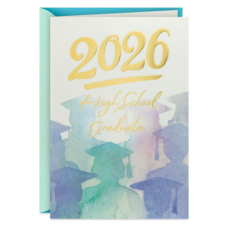 Great Things 2026 High School Graduation Card - Greeting Cards | Hallmark Great Things 2026 High School Graduation Card - Greeting Cards | Hallmark