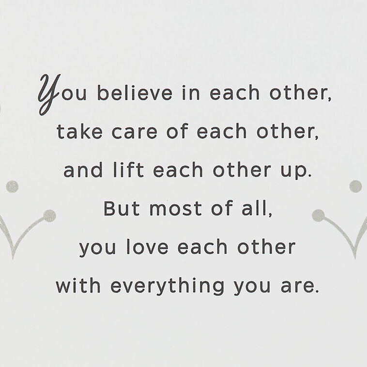 You Love Each Other With Everything 25th Anniversary Card, , large image number 2