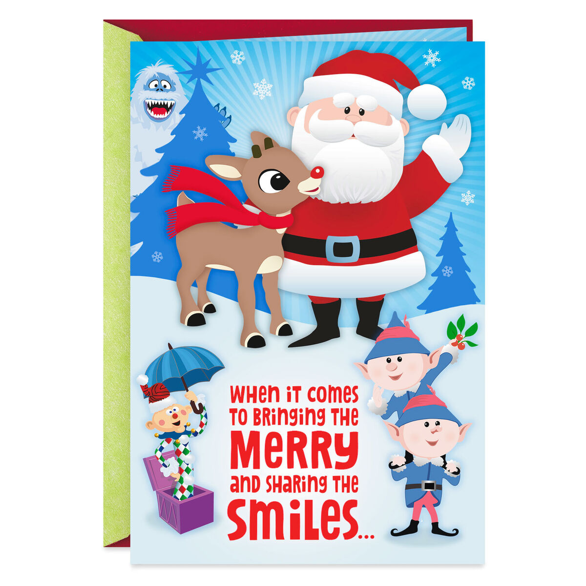 Rudolph the RedNosed Reindeer® Musical Christmas Card Greeting Cards
