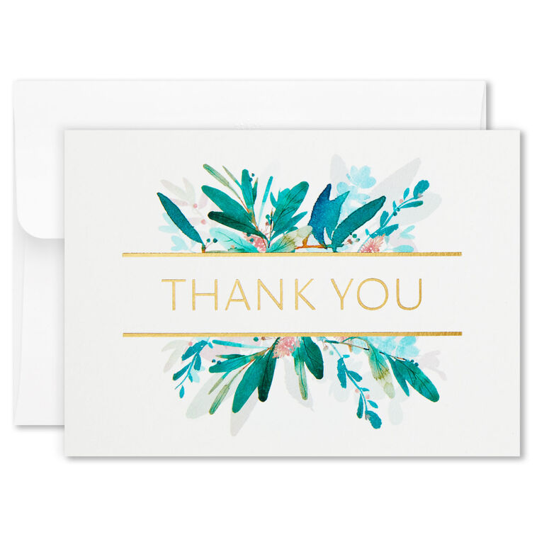 Pretty Floral Assorted Blank Thank-You Notes in Box Card Front with Envelope image number 7