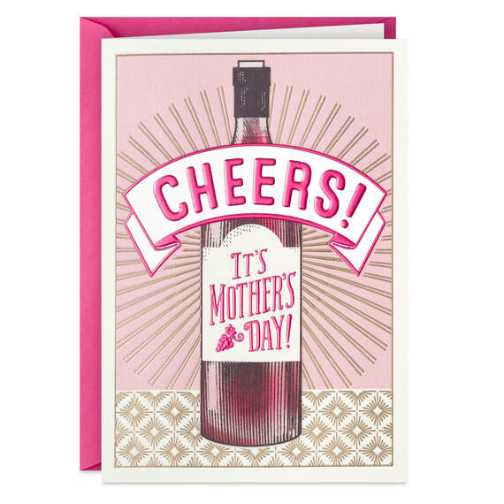 Cheers to You Funny Mother's Day Card