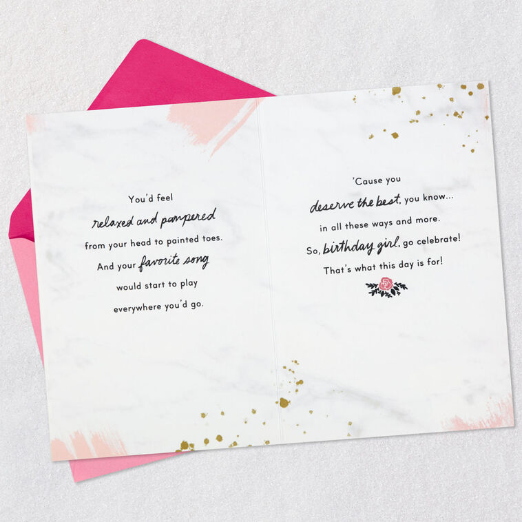 The Most Perfect Day Birthday Card for Her, , large image number 7