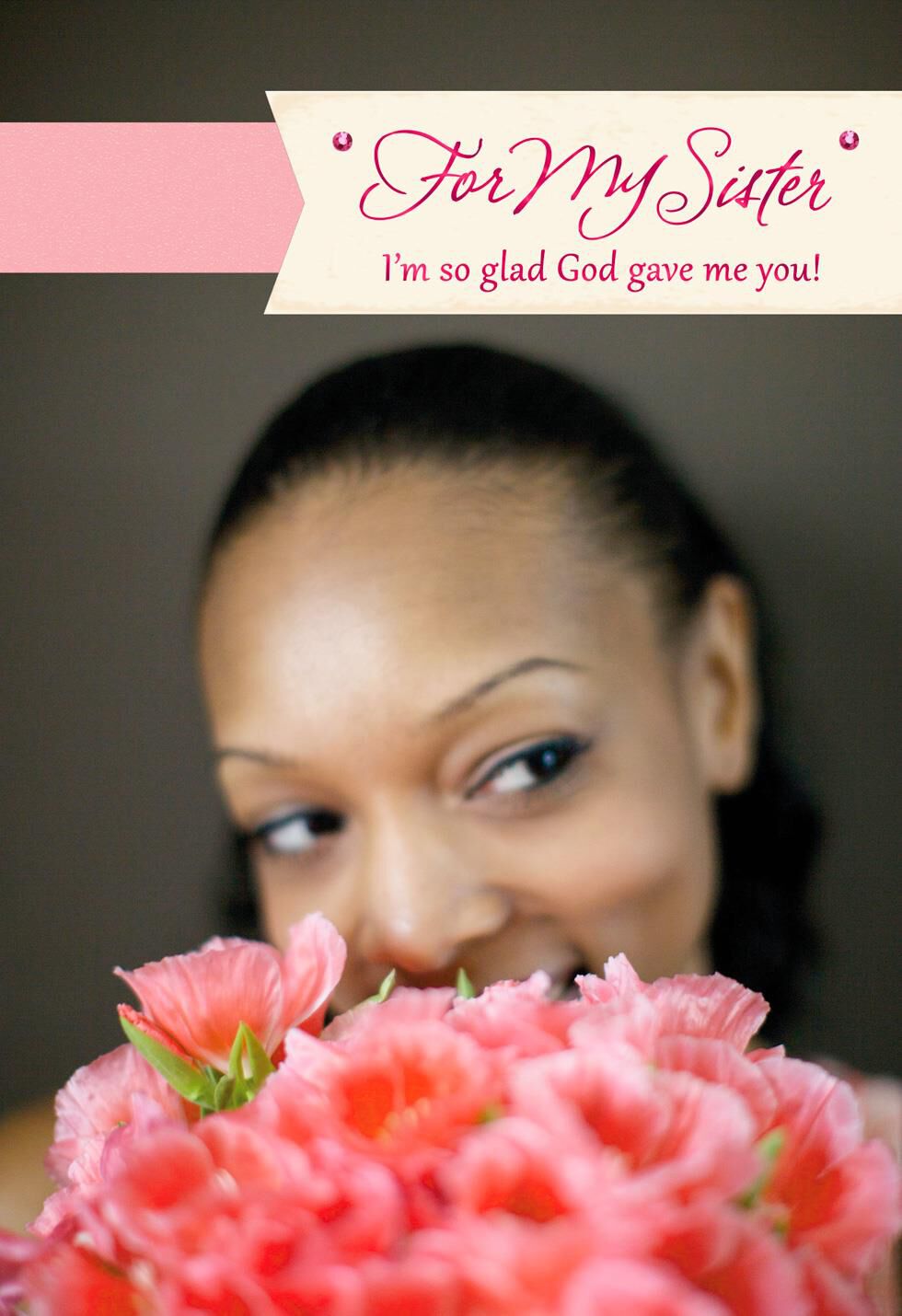 God Gave Me a Wonderful Sister Mother's Day Card