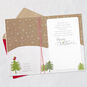 Deer and Bird Christmas Card for Sister Open card with envelope image number 4